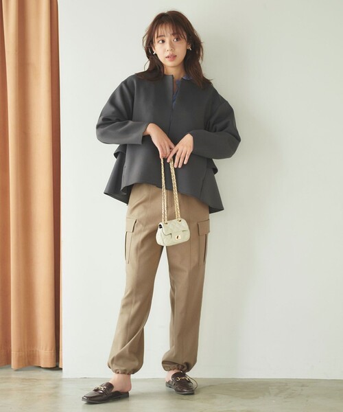 「Feroux」 長袖ブラウス F オレンジ レディース_画像5