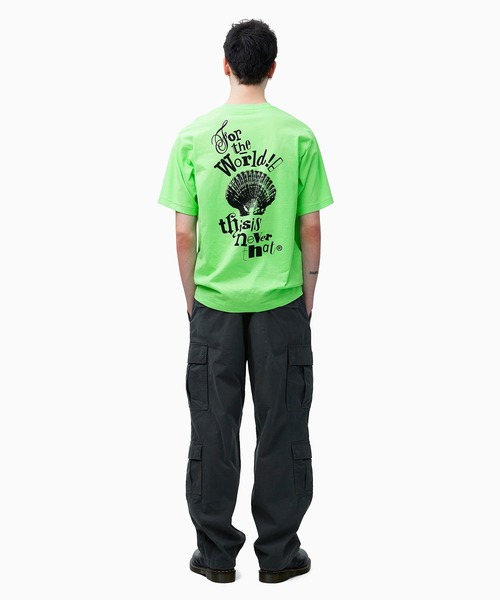 「thisisneverthat」 半袖Tシャツ L ライトグリーン メンズ_画像8