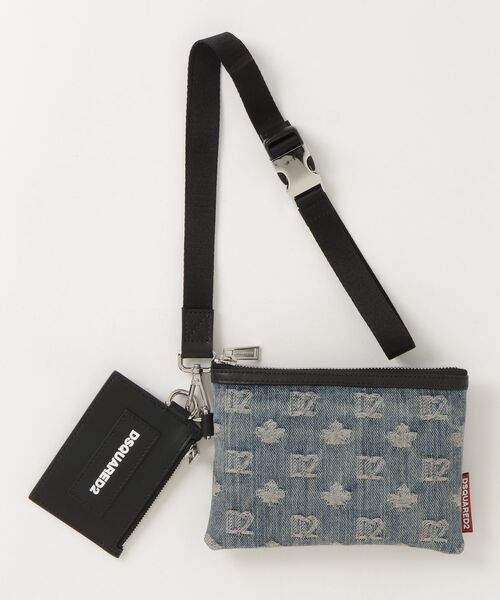 DSQUARED2（ディースクエアード） ポーチ D2 Monogram Pouches/0262