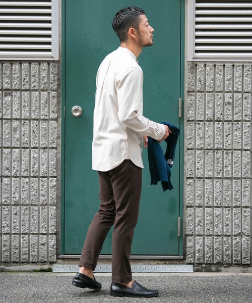 「URBAN RESEARCH ROSSO MEN」 長袖シャツ MEDIUM アイボリー メンズ_画像7