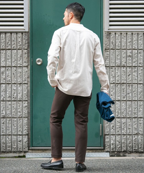 「URBAN RESEARCH ROSSO MEN」 長袖シャツ MEDIUM アイボリー メンズ_画像8