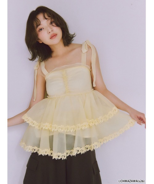 SNIDEL（スナイデル） 「SNIDEL×近沢レース店」コラボチュニック
