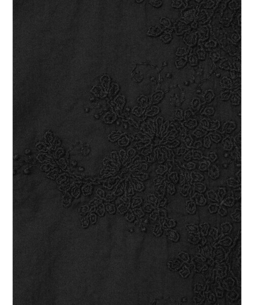 mizuiro ind レース 刺繍　スタンドカラー ワイドシャツ　フリー 楽天市場】ミズイロインド mizuiro ind コットン レース