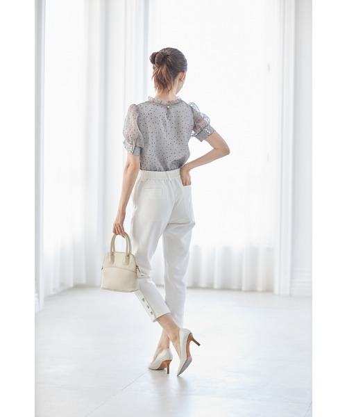 tocco closet（トッコ クローゼット） ブラウス シャツ プチフリル