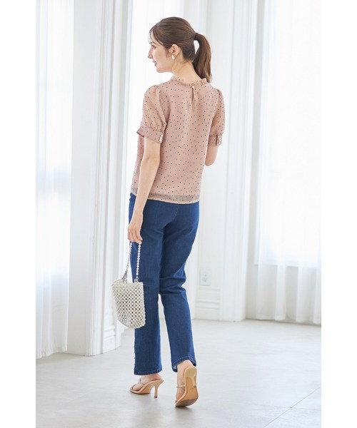 tocco closet（トッコ クローゼット） ブラウス シャツ プチフリル