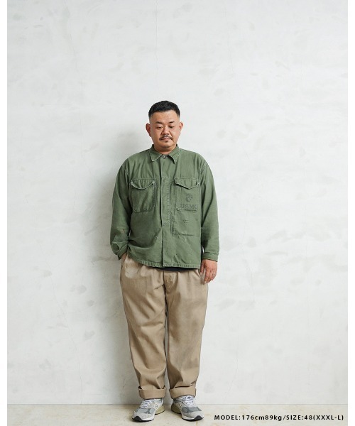 WAIPER.inc チノパン 新品 フランス軍 1950〜60年代 M-52 ヴィンテージ