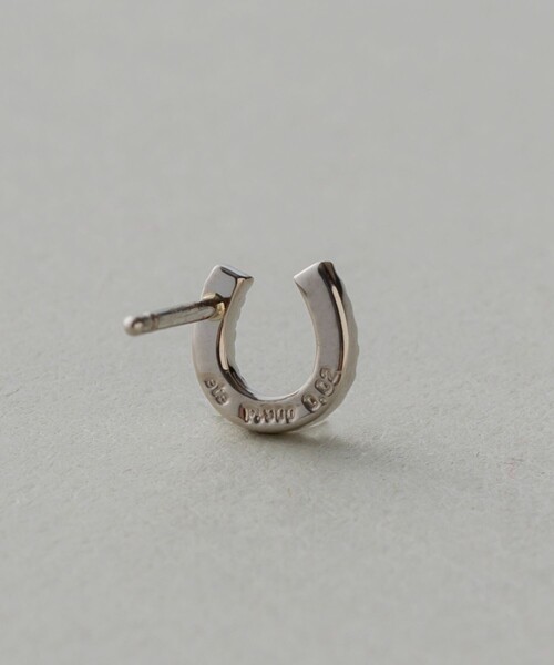ete（エテ） ピアス PT900 ホースシュー ダイヤモンド ピアス