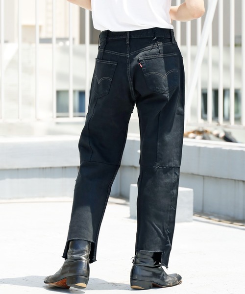 thrifty look リーバイス リメイクデニム ジーンズLevi's