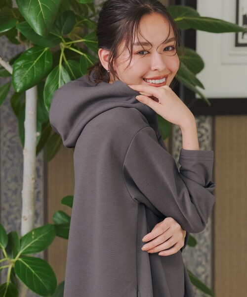 PGG フーディーチュニック　レディース レディース 裏毛 チュニック パーカー【オンラインショップ限定】通販