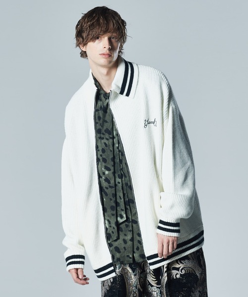 glamb セーター ニット Asymmetry Drivers Knit / アシンメトリー 