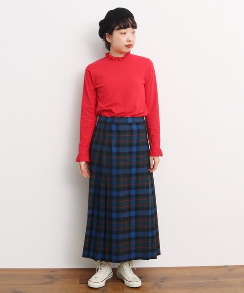 tシャツ 30/1天竺　チェリーレース プルオーバー レディース Dot＆Stripes CHILD WOMAN tシャツ 30/1天竺 チェリーレース