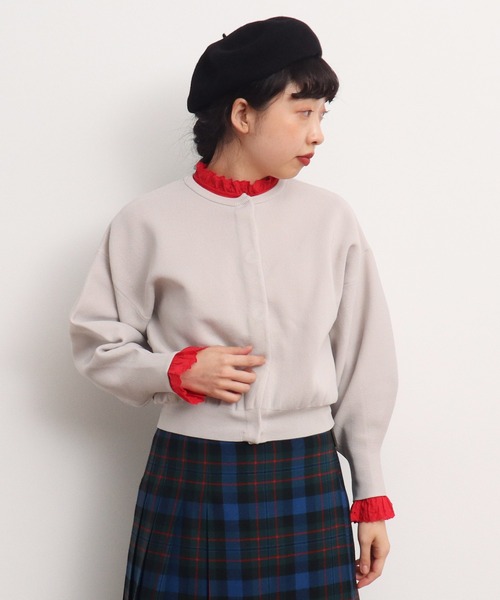 売れ筋商品|||CHILD WOMAN チャイルドウーマン 30/1天竺 チェリーレース プルオーバー Dot＆Stripes CHILD WOMAN tシャツ 30/1天竺 チェリーレース