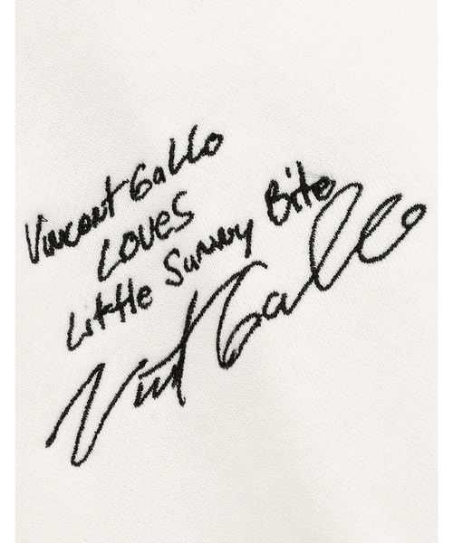 パーカー Vincent Gallo x little sunny bite photo hoodie レディース メンズ Little sunny bite パーカー Vincent Gallo x little photo