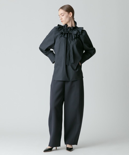 ADORE アドーア　プレゼントタイプライターブラウス　ブラウス　M　黒　フリル ADORE アドーア プレゼントタイプライターブラウス ブラウス M