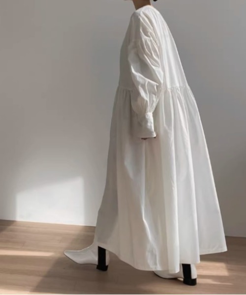 sorule ワンピース ドロップショルダーボリュームワンピース