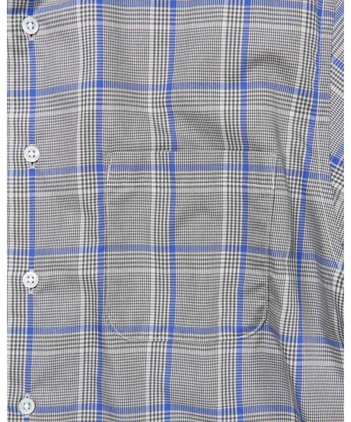 uniform experiment シャツ LINE CHECK S/S SHIRT メンズ レディース