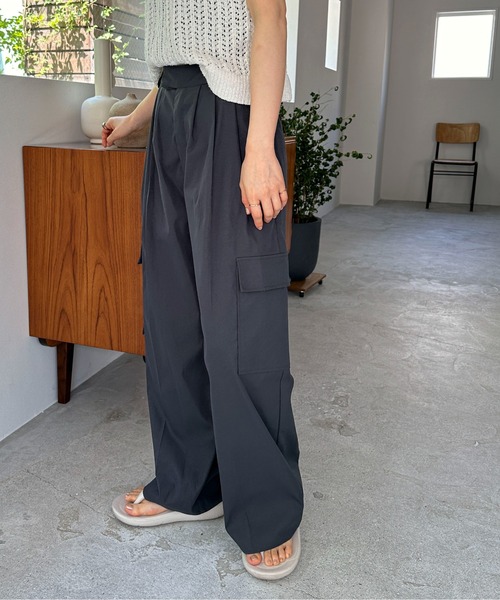 PROVOKE タックカーゴパンツ ブラウン　サイズ36 SOWA 桑和 ワンタックカーゴパンツ 5778 作業服 作業着 秋冬
