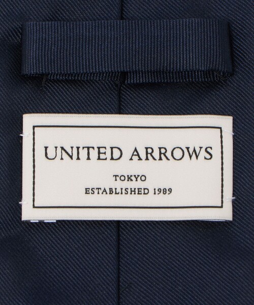 UNITED ARROWS（ユナイテッドアローズ） ネクタイ ネイビー ソリッド