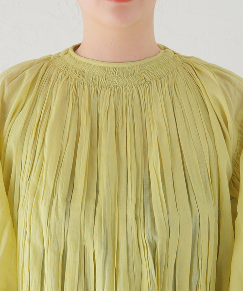 SEEALL ブラウス シャツ 「SEEALL/シーオール」BOHEMIAN TOP