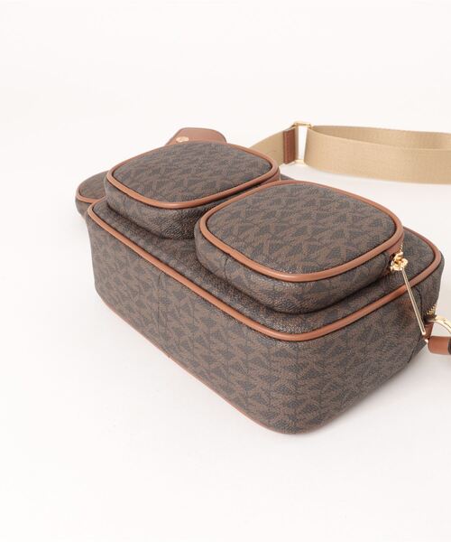 極美品☆MICHAEL KORSマイケルコース ショルダーウエストバッグ MK柄 MICHAEL KORS（マイケルコース） ショルダーバッグ バッグ JET SET