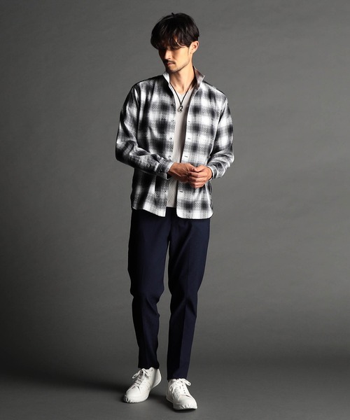 NICOLE CLUB FOR MEN（ニコルクラブフォーメン） シャツ ドビー