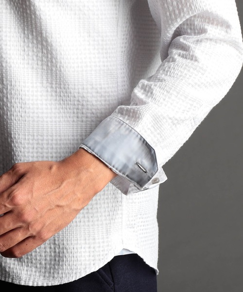 NICOLE CLUB FOR MEN（ニコルクラブフォーメン） シャツ ドビー