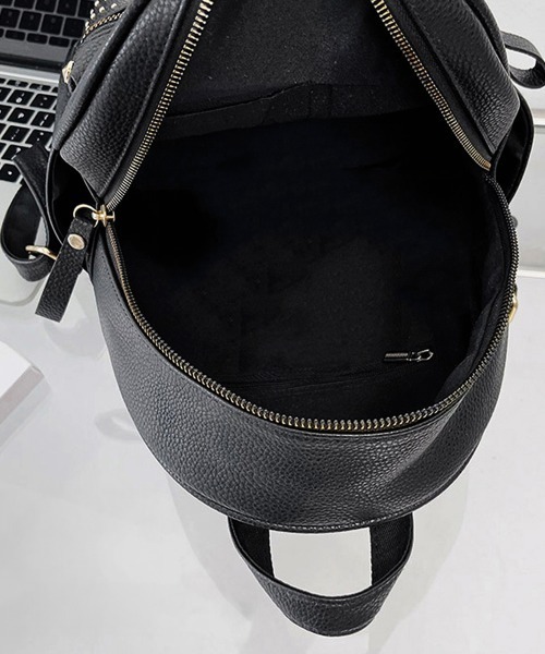 デイバック リュック リュックサック スタッズ フェイクレザー レディース | miniministore | 07