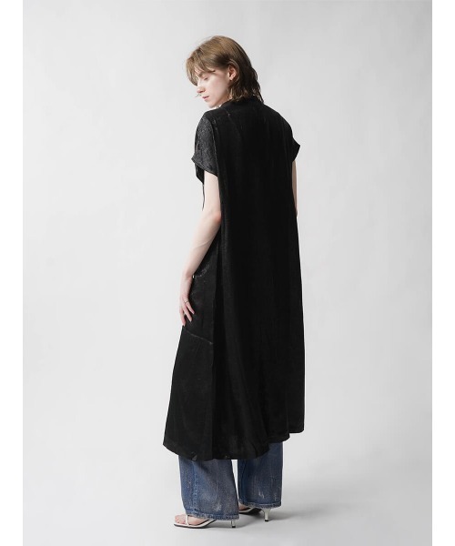 ワンピース 半袖 METALLIC SHIRT ONEPIECE : ZOZOTOWN Yahoo!店 - 通販
