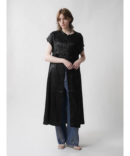 ワンピース METALLIC SHIRT ONEPIECE : ZOZOTOWN Yahoo!店 - 通販