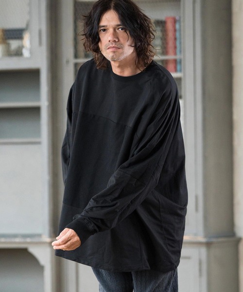 CAMBIO（カンビオ） tシャツ mlt4837- Mini URAKE Patchwork Design