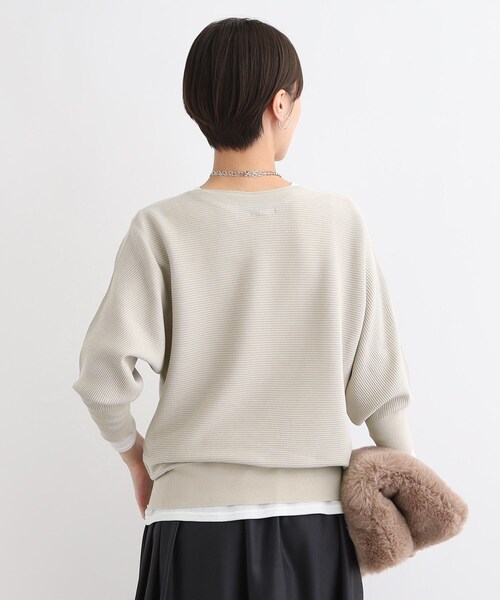 【洗える／無縫製】きれいめフォルムニット 洗える／無縫製】きれいめフォルムニット（ニット/セーター