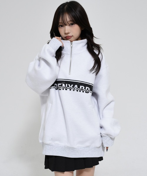 OY トレーナー スウェット 「OY/オーワイ」 CRACKED STRIPE LOGO