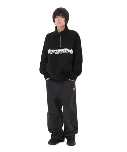 トレーナー スウェット 「OY/オーワイ」 CRACKED STRIPE LOGO ANORAK MTM/クラックド ストライプ ロゴ アノラック ス OY トレーナー スウェット 「OY/オーワイ」 CRACKED STRIPE LOGO