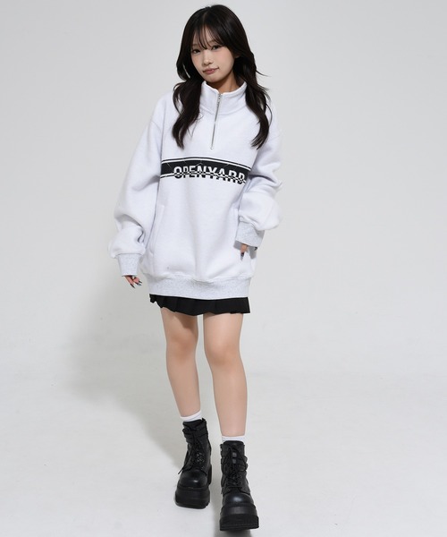OY トレーナー スウェット 「OY/オーワイ」 CRACKED STRIPE LOGO