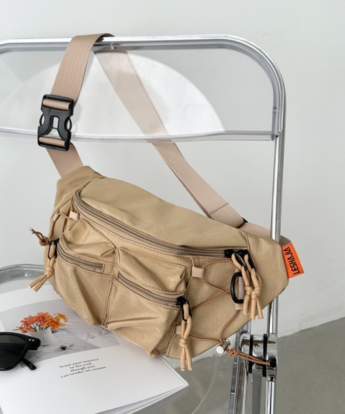 ショルダーバッグ バッグ ドロストポケットボディバッグ/ウエスト