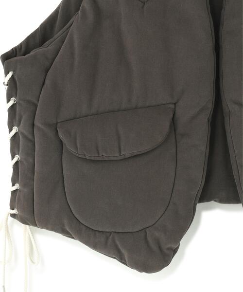 コート アウター VOLTAGE CONTROL FILTER/ヴォルテージコントロールフィルター/Puffer Biker Vestの画像