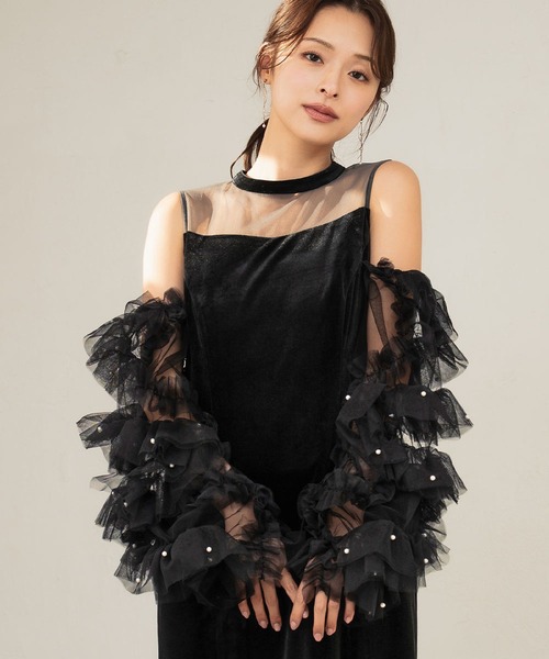【a♡】GIRL オケージョンドレス　ペプラム GIRL DRESS FOR NOW ドレス : ZOZOTOWN Yahoo!店 - 通販 - Yahoo