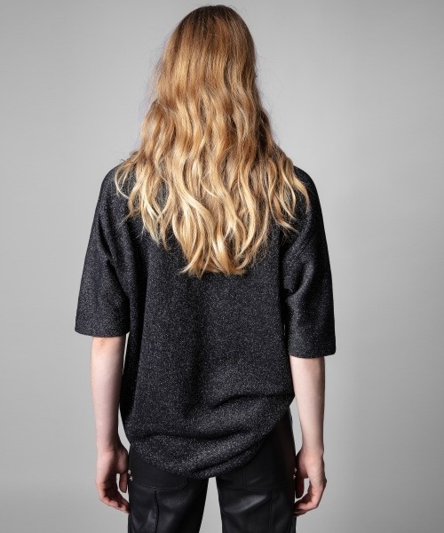 ZADIG&VOLTAIRE」 スウェットカットソー S ブラック レディース  