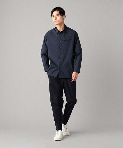 β MEN（ベータ・メン） シャツ 「2WAYスリーブ 」シャツ メンズ