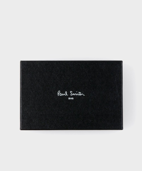【未使用品】ポールスミス Paul Smith カーフレザー 名刺入れ ブラック Paul Smith（ポール・スミス） 名刺入れ クロップドロゴ 名刺入れ