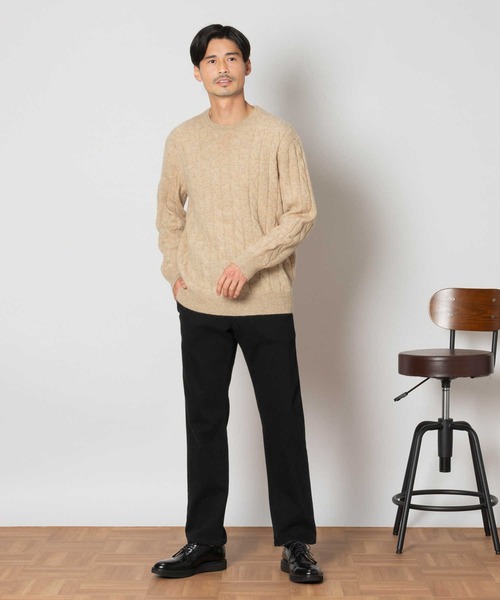 BACK NUMBER セーター ニット 「BACK NUMBER」BritishWool
