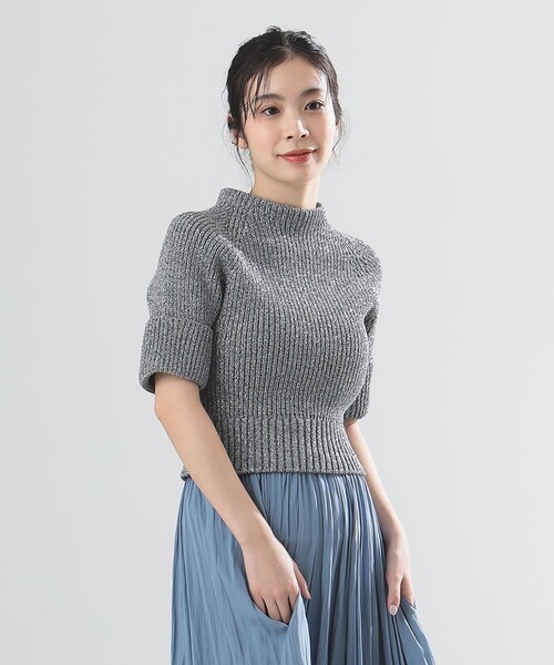 専用【新品】ビームスAK+1 ラメニット Demi-Luxe BEAMS ニット セーター AK+1 / ショート ラメ