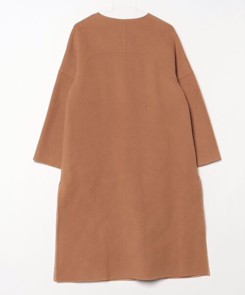 allureville（アルアバイル） ノーカラーコート 2 ベージュ レディース