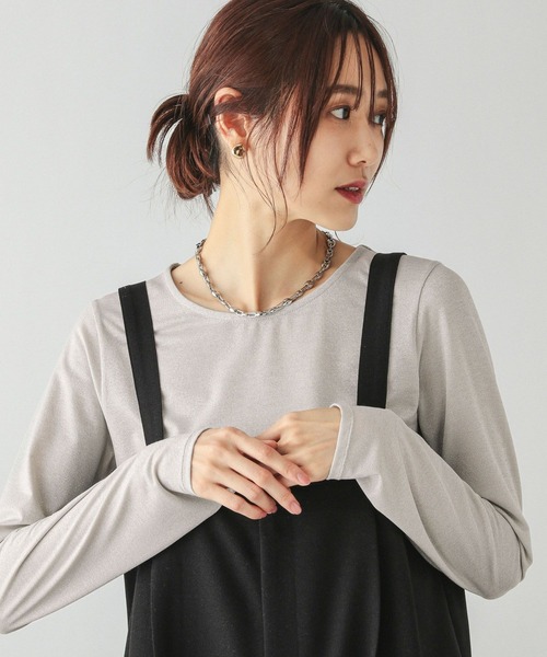 GLOBAL WORK（グローバルワーク） tシャツ Beauteeラメプルオーバー
