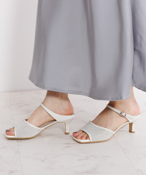 HIMIKO サンダル 「Made in Japan」「HIMIKO」パンチングレザー