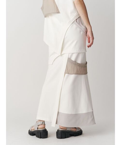 UN3D.（アンスリード） スカート INVERT MIX SK / インバートミックス