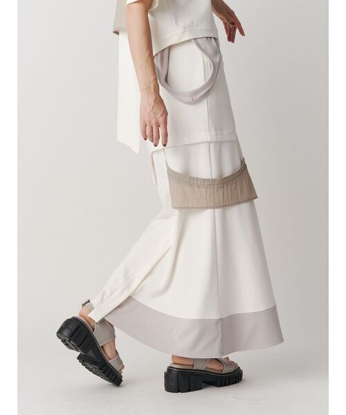 UN3D.（アンスリード） スカート INVERT MIX SK / インバートミックス