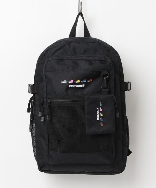 Converse（コンバース）ロゴパッチ付き バックパック／リュック CONVERSE デイバック リュック CONVERSE（コンバース）パッチ