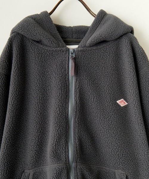 Danton（ダントン） ジップアップパーカー 38 アイボリー レディース