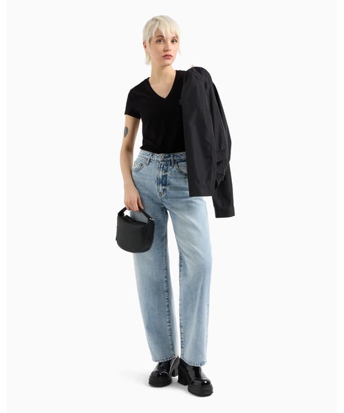 ARMANIアルマーニエクスチェンジライトブルーウォッシュデニム ARMANI EXCHANGE ジーンズ デニム デニムパンツ 「A|X